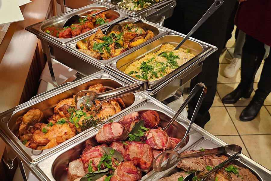 Frisch & Fertig Buffet, Menü "Italia": Alles frisch! Catering für den Großraum Reutlingen, Tübingen und Stuttgart