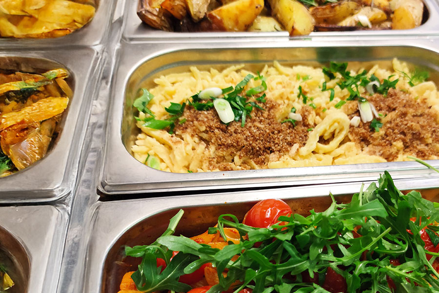 Frisch & Fertig Buffet, Menü "Mediterrane Reise": Alles frisch! Catering für den Großraum Reutlingen, Tübingen und Stuttgart