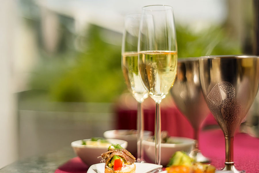 Catering Hochzeit, Sektempfang: Alles frisch! Catering für den Großraum Reutlingen, Tübingen und Stuttgart