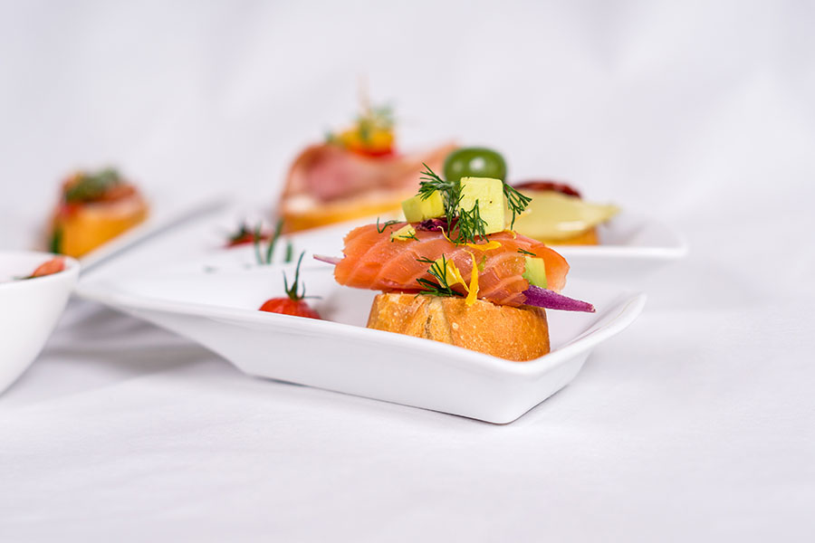 Kundenevent Catering, Fingerfood, Canapes: Alles frisch! Catering für den Großraum Reutlingen, Tübingen und Stuttgart
