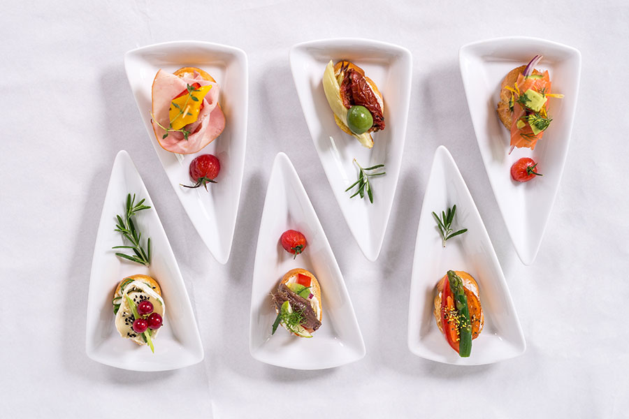 Kundenevent Catering, Fingerfood, Häppchen: Alles frisch! Catering für den Großraum Reutlingen, Tübingen und Stuttgart